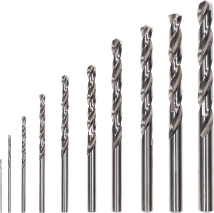 PRO Metal HSS-G Twist Drill Bit Set, 10 pcs Bosch PRO Metal HSS-G Twist Drill Bit Set, 10 sizes.