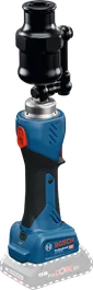 Bosch GLH 18V-60 cordless hydraulic punching tool.