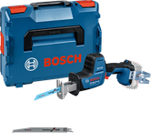 Bosch GSA 18V-24 cordless reciprocating saw with case.