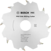 Bosch PRO Side Milling Cutter 105mm 8 teeth.
