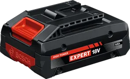 Bosch EXBA18V-40 battery pack, 18V 4Ah capacity.
