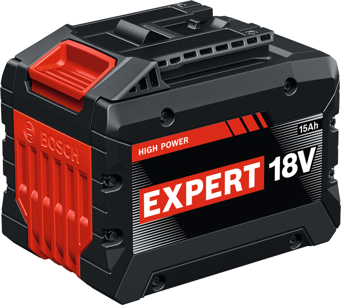 Bosch EXBA18V-150 battery pack, 18V 15Ah high power.