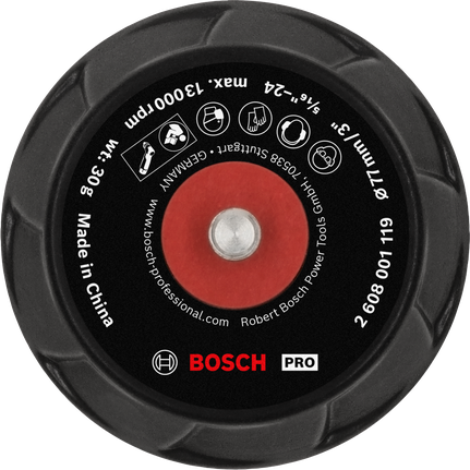Bosch PRO sanding pad 77 mm medium hook and loop.