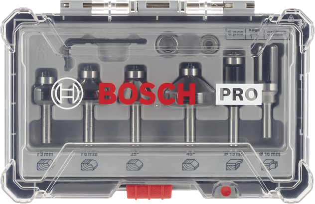 PRO Router Bit Set PRO Router Bit Set