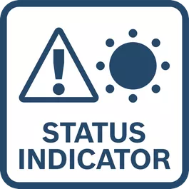 Battery indicator to display charge levels, allowing for efficient battery management and minimising downtime