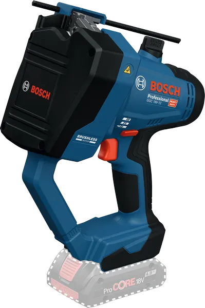 Bosch GGC 18V-12 cordless threaded rod cutter.