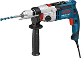 Bosch GSB 21-2 RCT impact drill with side handle.