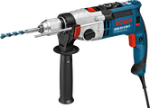 Bosch GSB 21-2 RCT impact drill with side handle.