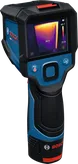 Bosch GTC 12V-450-13 thermo camera with temperature display.