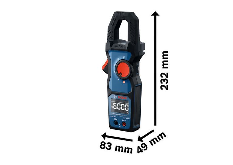 GMC 600-15 Bosch GMC 600-15 clamp meter with digital display.