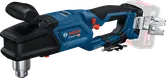 Bosch GRD 18V-127 cordless angle drill, ergonomic handle.