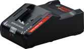 Bosch EXAL18V-160 charger with ultra fast charging.