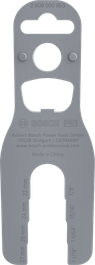 Bosch PRO Multi Spanner 22-27 mm for tool adjustments.
