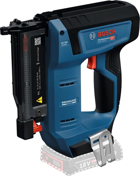 Bosch GNH 18V-35 cordless wood nailer with brushless motor.