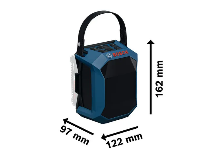 GPB 18V-1 C Bosch GPB 18V-1 C Bluetooth speaker with compact design.