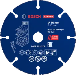 Bosch EXPERT Multi Material Carbide Cutting Disc 76 mm.