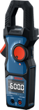 Bosch GMC 600-15 clamp meter with True RMS display.