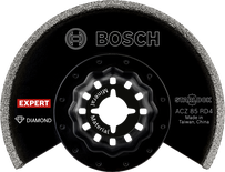 Bosch EXPERT ACZ 85 RD4 diamond grout segment blade.