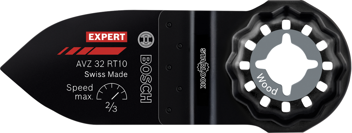 Bosch EXPERT AVZ 32 RT10 carbide sanding finger for wood.