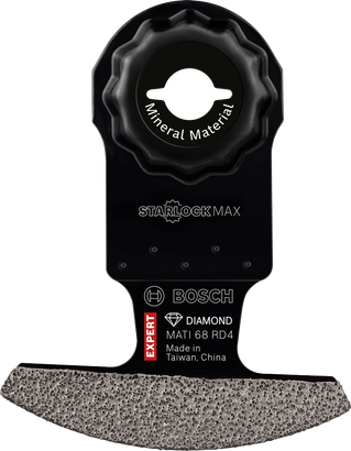 Bosch EXPERT MATI 68 RD4 diamond corner blade for mineral materials.