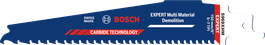Bosch EXPERT Multi Material Demolition S969XHM blade.