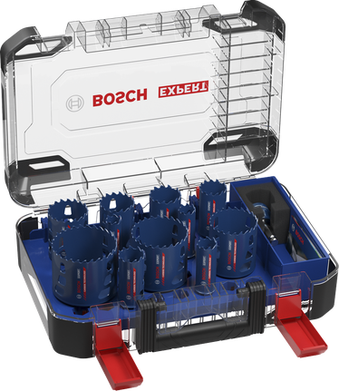 Bosch EXPERT Multi Material Power Change Plus Hole Saw Set.