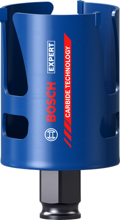 Bosch EXPERT Construction Material 54mm carbide hole saw.