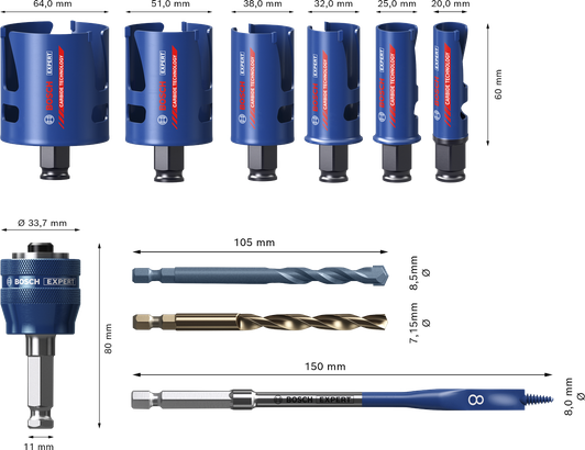 EXPERT Construction Material PC Plus Universal Set