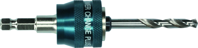 Bosch EXPERT Power Change Plus Arbor with pilot drill.