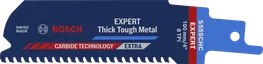 Bosch EXPERT Thick Tough Metal S 555 CHC saw blade for thick metal.