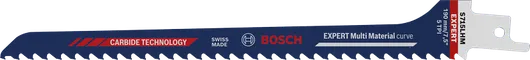 EXPERT Wood with Metal S715LHM Blade Bosch EXPERT Wood with Metal S715LHM reciprocating saw blade.
