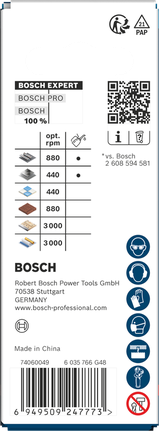 Bosch 20×60 mm Multi Material hole saw packaging.
