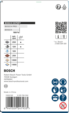 Bosch EXPERT Multi Material hole saw 70 x 60 mm.