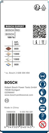 Bosch EXPERT Construction Material 30 x 60 mm hole saw.