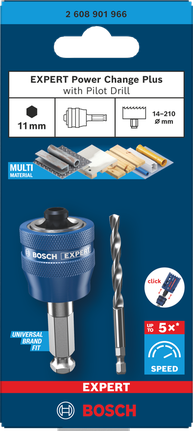 Bosch EXPERT Power Change Plus pilot drill 11 mm.