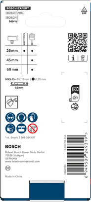 Bosch EXPERT Power Change Plus Arbor 7.15 x 25 x 65 mm.