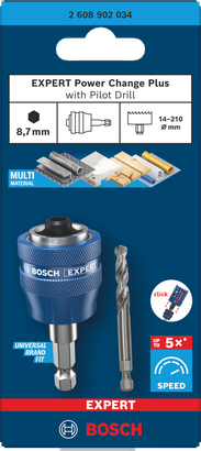 EXPERT Power Change Plus with Pilot Drill