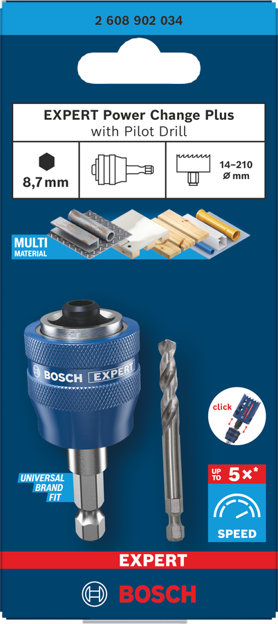 EXPERT Power Change Plus with Pilot Drill