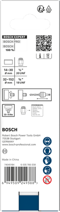Bosch EXPERT Power Change Plus Adapter Nut Set.