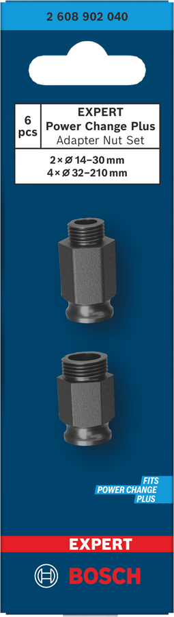 EXPERT Power Change Plus Adapter Nut Set
