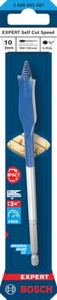 Bosch EXPERT Self Cut Speed 10 mm spade bit.