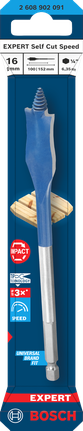 Bosch EXPERT Self Cut Speed spade drill bit 16×152 mm.