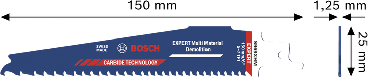 EXPERT Multi Material Demolition S969XHM Bosch EXPERT Multi Material Demolition S969XHM blade.