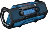 Bosch GPB18V-3C jobsite radio with digital display.