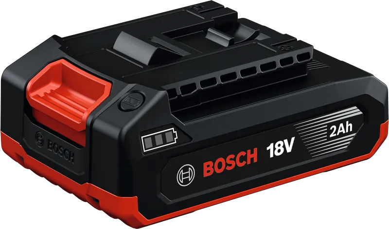 Bosch 18V 2Ah cordless tool battery pack.
