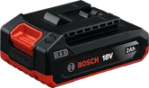 Bosch 18V 2Ah cordless tool battery pack.