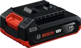 Bosch 18V 2Ah cordless tool battery pack.