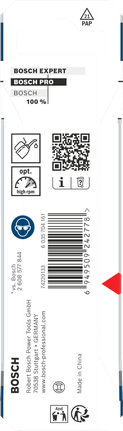 Bosch PRO Metal HSS-G Impact Twist Drill Bit packaging.