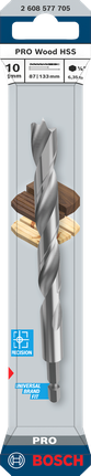 Bosch 10 mm wood drill bit.