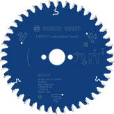 Bosch Expert Laminated Panel saw blade for laminated materials.